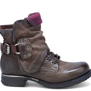 A.S. 98 Chocolate Chunky Booties.